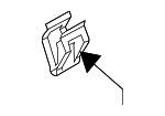 MR402859 - Body: Console Clip for Mitsubishi Image