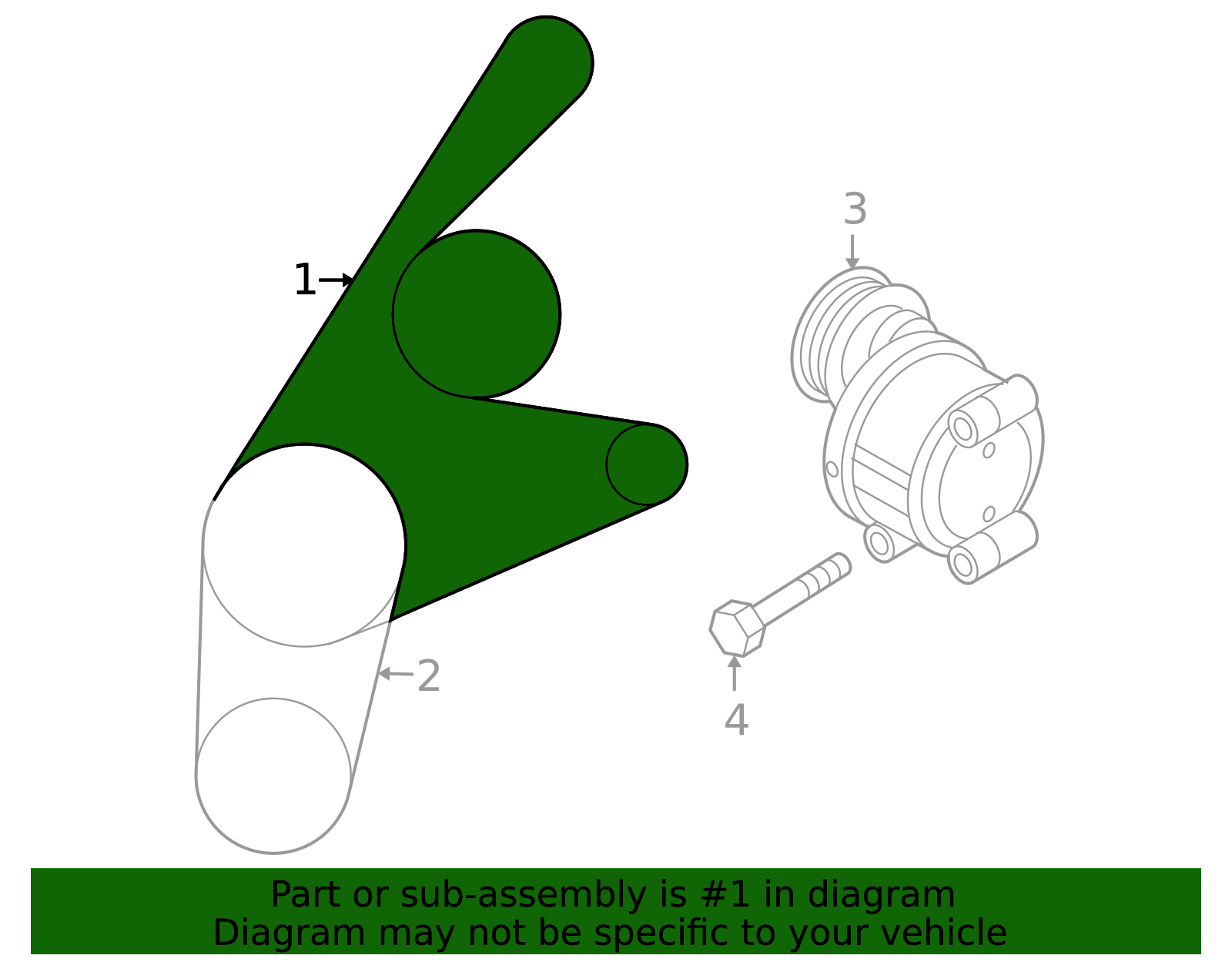 2004-2013 Mazda 3 Serpentine Belt LF51-15-909-9U | TascaParts.com
