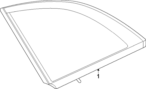 Glass & Hardware for 2023 Mercedes-Benz EQS 450 SUV #0