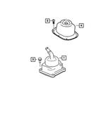 5183298AA - Mercedes Benz Manual Transmission 6 Speed: Transmission Shifter for Mopar Image