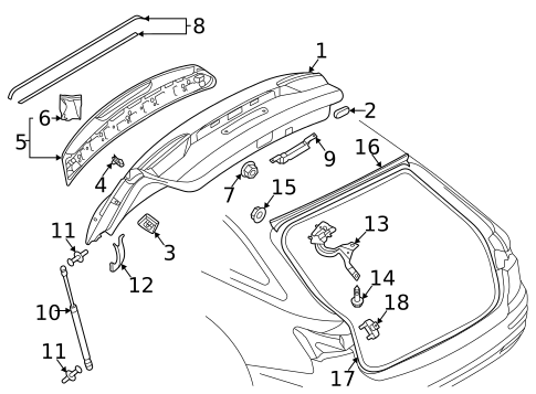 Lid & Components for 2025 Audi A6 allroad #0