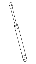 4K9827552C - Body: Support Cylinder for Audi: A6 allroad, RS6 Avant Image