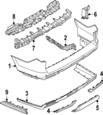 SL1Z17F828CA - : Lower Cover for Ford Image