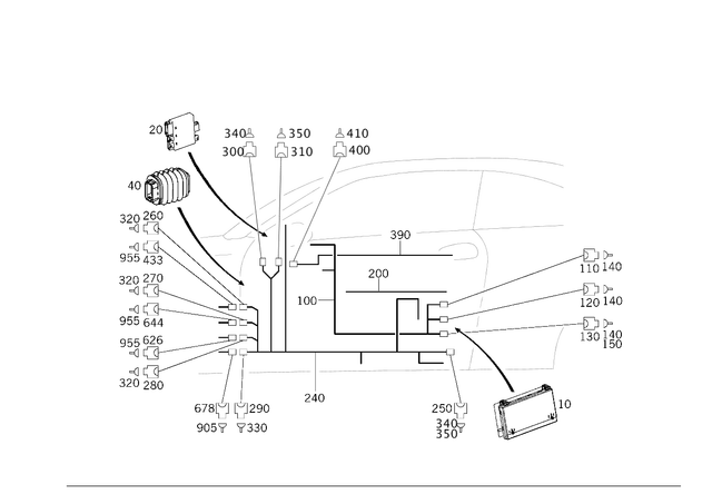 25407881 - : Socket-Outlet for Mercedes-Benz Image