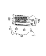 68531871AA - Electrical: Park Assist Sensor for Mopar Image image