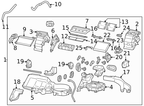 Temperature Controls & Related Components for 2022 Subaru BRZ #0