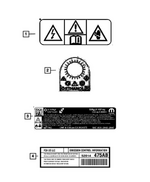 56029697AB - Labels: Battery Warning Label for Mopar Image