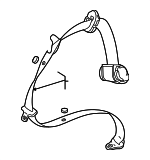 4B9857811MRS - : Seat Belt Assembly for Audi: Allroad Quattro Image