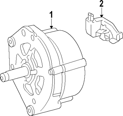 Alternator for 2006 Volkswagen Jetta #1