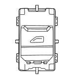 61315A2C9C3 - Body: Window Switch for BMW: 740i, 750e xDrive, 760i xDrive, i7 Image