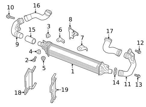 Intercooler for 2018 INFINITI Q60 #0