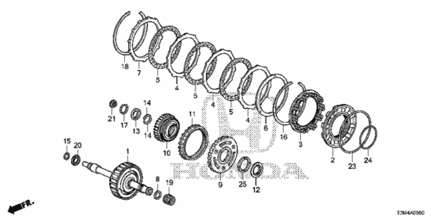AT Forward Clutch (CVT) for 2017 Honda Accord #0