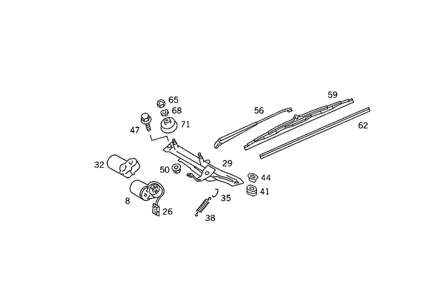 1268209442 - Electrical System: Electric Motor for Mercedes-Benz Image image