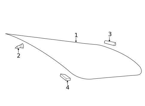Glass - Lift Gate for 2023 Toyota GR Supra #0