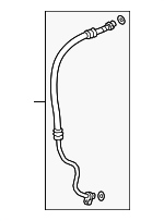 80311TJBA01 - HVAC: Suction Hose for Acura Image