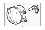 8121008020 - Electrical: Fog Lamp Assembly for Toyota Image image