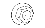 11514517 - : Nut for Buick: Enclave, Encore, LeSabre, Lucerne, Rainier, Terraza | Cadillac: ATS, CT6, CTS, SRX, XT4, XTS | Chevrolet: Camaro, Captiva Sport, Corvette, Cruze, Cruze Limited, Impala, Impala Limited, Spark, SSR, Trailblazer, Trailblazer EXT, Traverse, Uplander | GMC: Acadia, Acadia Limited, Envoy, Envoy XL, Envoy XUV, Terrain | Oldsmobile: Bravada | Pontiac: Bonneville, G6, Montana | Saturn: Outlook, Relay, Vue Image