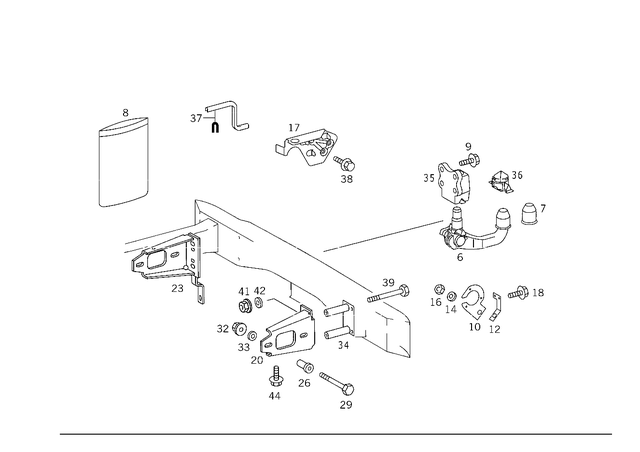 163540213298 - Special Equipment: Electric Line for Mercedes-Benz: ML320, ML430 Image image