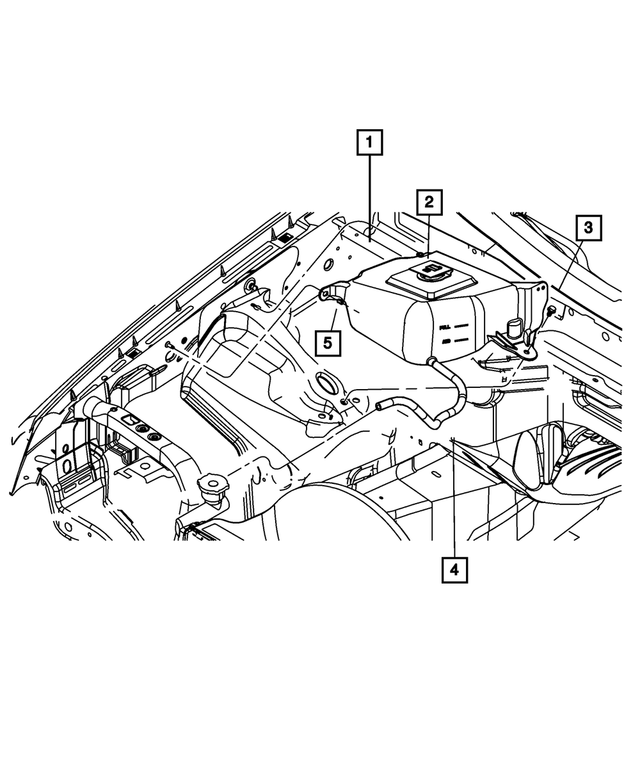 6509092AA - Cooling: Double Ended Stud for Mopar Image