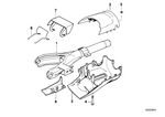 32311157674 - Steering: Lower Trim Panel for BMW Image