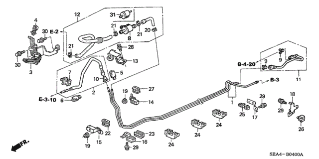 Fuel Pipe for 2006 Acura TSX #0