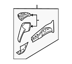 88895490 - : Apron Assembly for Buick: Rendezvous | Pontiac: Aztek Image