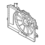 25350F2000 - Cooling System: Fan Shroud for Hyundai: Elantra, Elantra GT Image