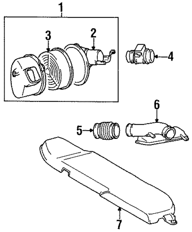 178015001083 - : Engine Air Filter for Lexus Image