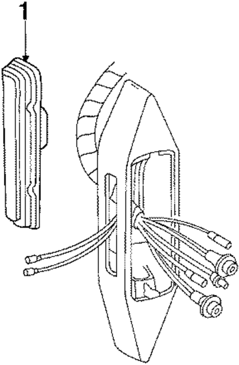 Side Marker Lamps for 1990 Cadillac Brougham #0
