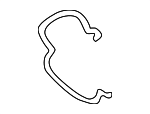 13715A1F9C4 - Engine: Intake Pipe Clip for BMW Image