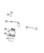 6101982 - Steering: Hex Head Screw And Washer for Mopar Image