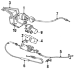 MB344011 - : Cable Clip for Mitsubishi Image