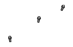 MF911145 - Body: Roof Rail Bolt for Mitsubishi: Eclipse Cross, Mirage, Outlander, Outlander PHEV, Outlander Sport Image