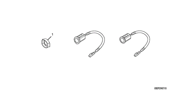 Back-UP Sensor (2) for 2005 Acura TL #0