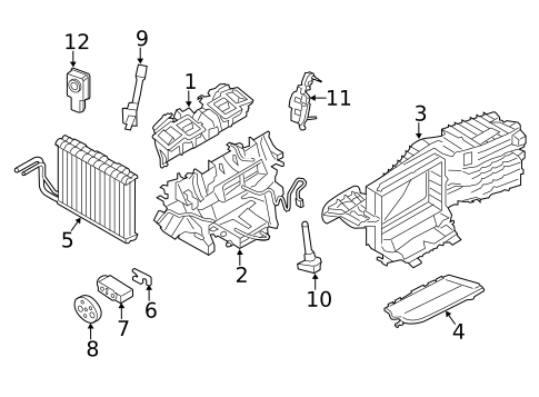 Automatic Temperature Controls for 2013 BMW 750i #3