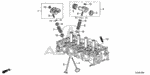 14620R40A01 - Engine: ARM ASSY., ROCKER for Acura Image
