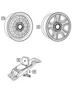 52125069AB - : Steel Wheel for Mopar Image