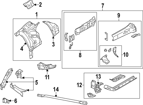 Structural Components & Rails for 2025 Toyota GR86 #0