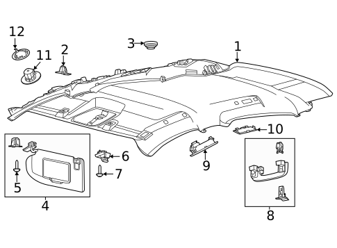 Roof for 2021 Ford Mustang Mach-E #0