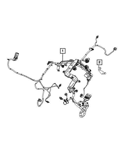 Wiring, Powertrain for 2022 Jeep Grand Wagoneer #4
