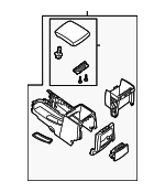 969109BH0C - : Rear Console for Nissan Image