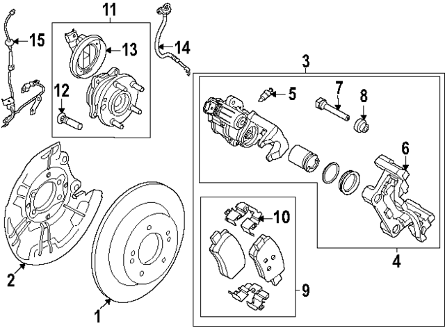 58210GG200 - : Disc Brake Kit for Kia Image
