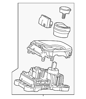 3355042321 - : Shifter Assembly for Subaru Image