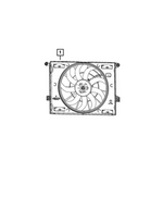 68577358AB - : Radiator Cooling Fan Module for Mopar Image
