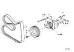 32421722555 - Steering: Pulley for BMW Image