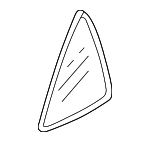 73415S3VA00 - Body: Fixed Glass for Acura Image