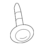 9XF050434K - Body: Overhead Console Screw for Mazda: Tribute Image