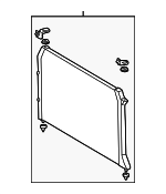 88460AZ013 - : Condenser for Toyota Image