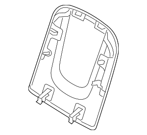 95852198901BS4 - Body: Seat Back Panel for Porsche Image