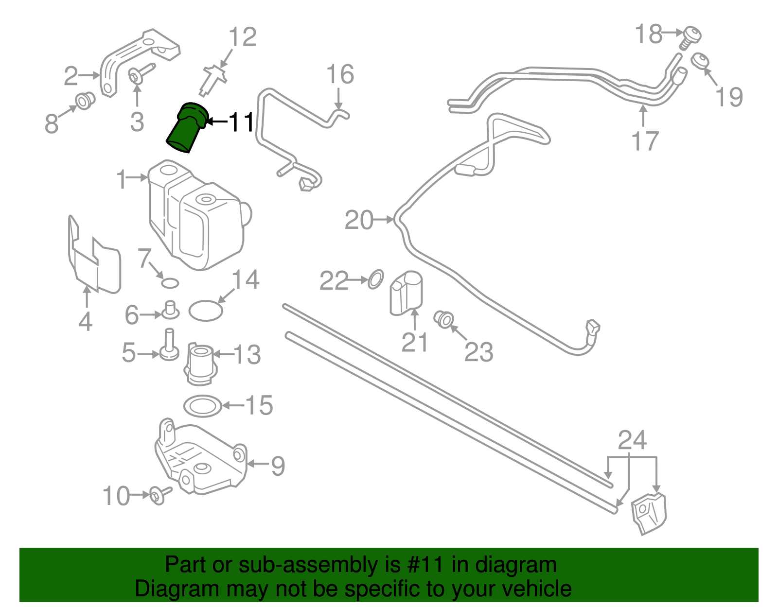 HC3Z-5H297-A - Diesel Exhaust Fluid (Def) Pump - 2017-2022 Ford ...